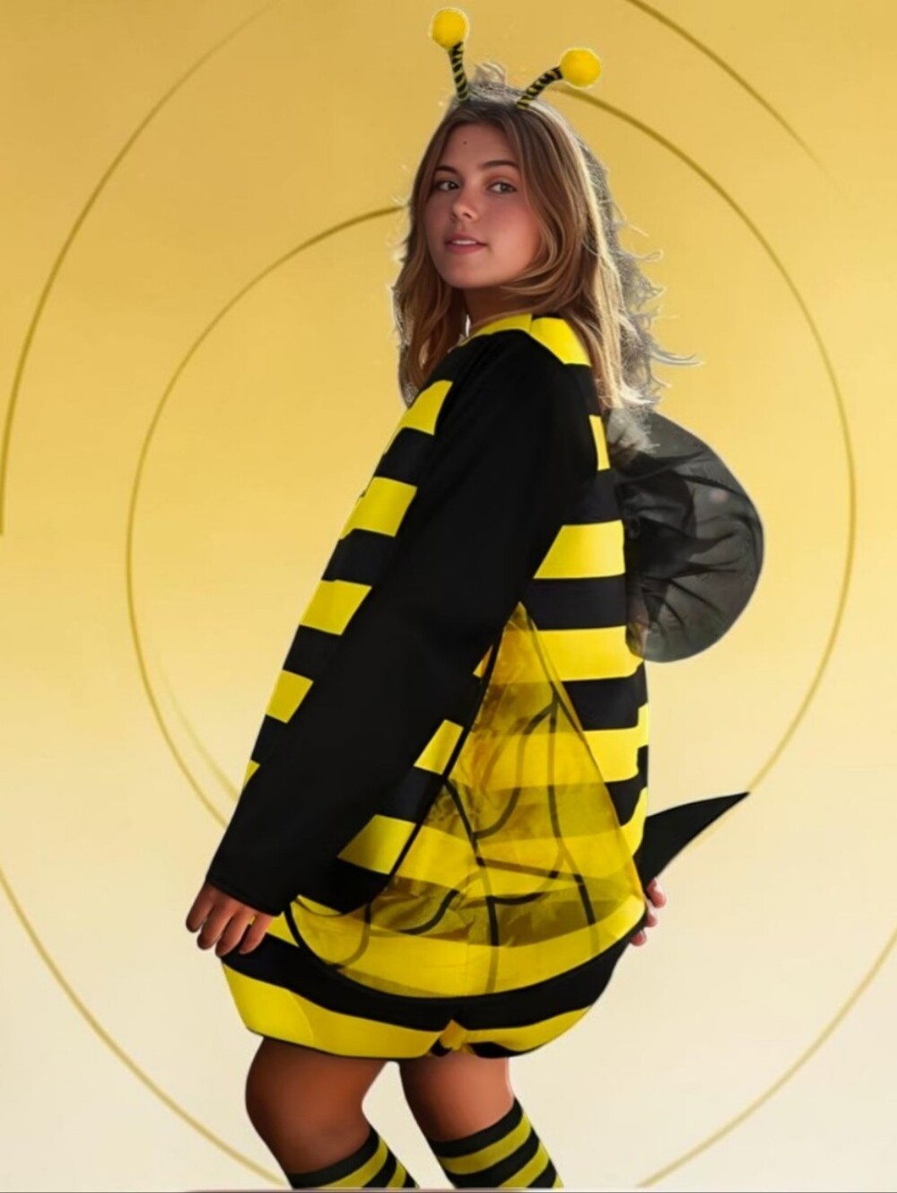 Women's Bee Costume, One Size